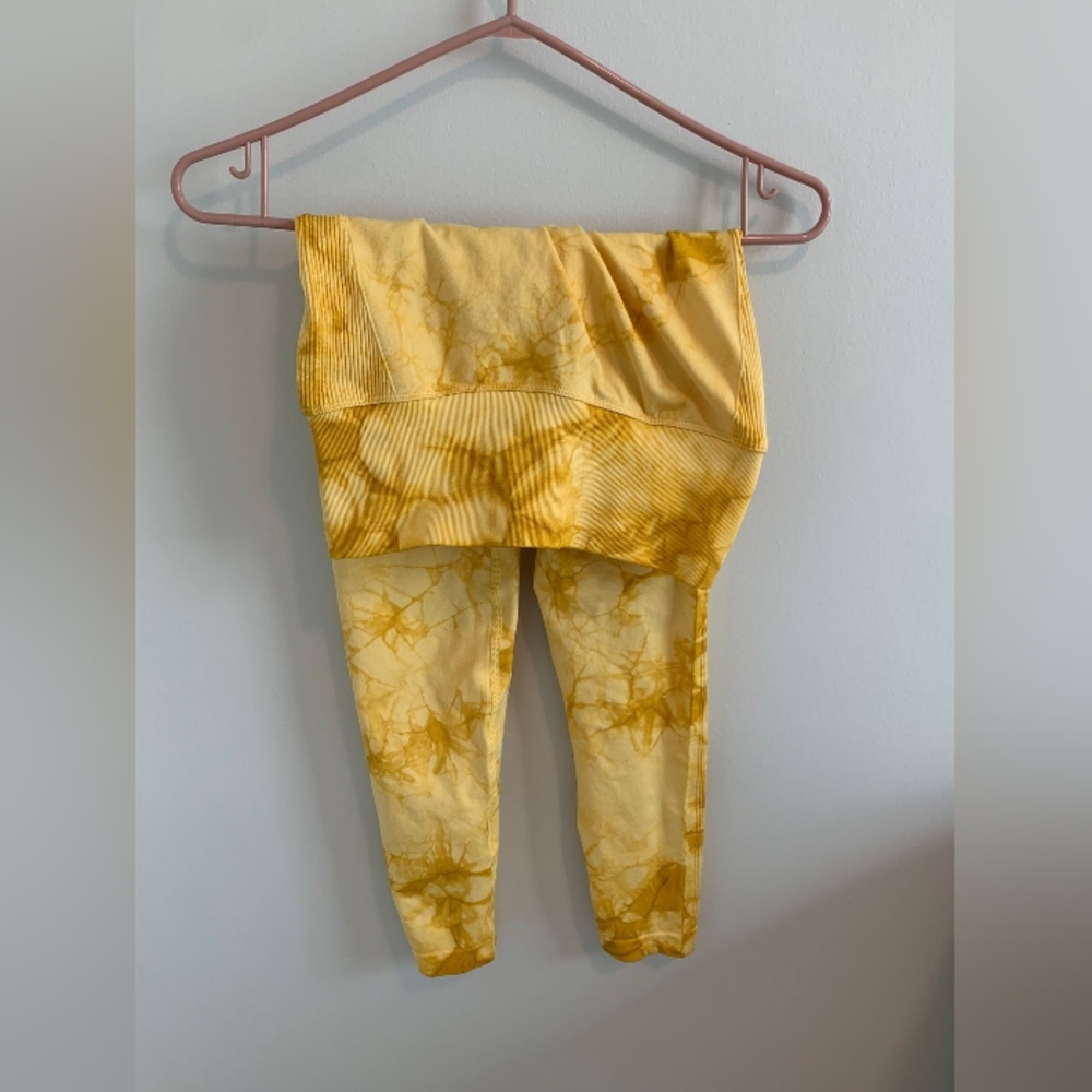 Seamless Halara Leggings - Yellow